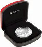 1/2 Unze Silbermünze Australien Lunar II Ziege 2015 polierte Platte