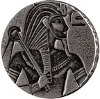 5 Unzen Silbermünze Republic of Tschad King Tut 2016