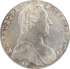 Silbermünze Maria-Theresien-Taler Republik Österreich