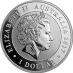 1 Unze Silbermünze Australien Schwan 2017