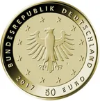 50 Euro Goldmünze Lutherrose 2017 (A)