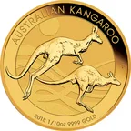 1/10 Unze Goldmünze Australien Känguru 2018