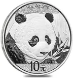 30 Gramm Silbermünze China Panda 2018