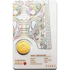 1/10 Unze Goldmünze Südkorea Chiwoo Cheonwang 2017 - Sonderpreis (rote Flecken)