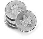 1 Unze Silbermünze Maple Leaf Incuse 2019
