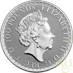 1 Unze Platinmünze Britannia 2022