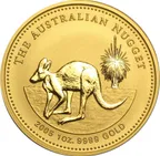 1 Unze Goldmünze Australien Känguru 2005