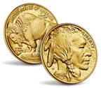 1 Unze Goldmünze American Buffalo 2019 polierte Platte