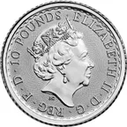 1/10 Unze Platinmünze Britannia