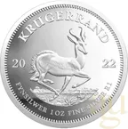 1 Unze Silbermünze Krügerrand 2022 - polierte Platte