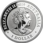 1 Unze Silbermünze Australien Schwan 2019