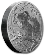 10 Unzen Silbermünze Australien Next Generation - Piedfort Koala 2018