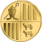 1/10 Unze Gold Andorra Eagle