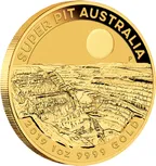 1 Unze Goldmünze Australien Super Pit 2019