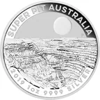 1 Unze Silbermünze Australien Super Pit 2019