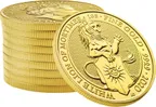 1 Unze Goldmünze Queens Beasts White Lion 2020