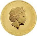 1 Unze Goldmünze Australien Lunar II Ochse 2009