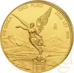1/2 Unze Goldmünze Mexiko Libertad 2023