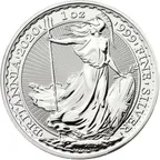 1 Unze Silbermünze Britannia 2020