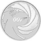 1 Unze Silbermünze Tuvalu James Bond 007 - 2020