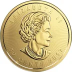 1 Gramm Goldmünze Maple Leaf