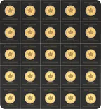 25x 1g Goldmünze Maple Leaf - Maplegram