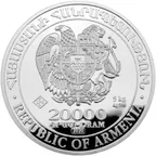 5 Kilogramm Silbermünze Armenien Arche Noah 2020