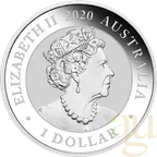 1 Unze Silbermünze Australien Schwan 2020