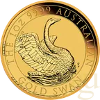 1 Unze Goldmünze Australien Schwan 2020