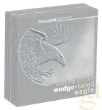 5 Unzen Silbermünze Australien Wedge Tailed Eagle 2018 Incused High Relief - polierte Platte