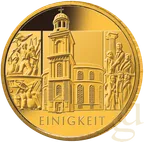 2 × 1/2 Unze Goldmünze - 100 Euro Deutschland gemischt