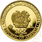 1 Gramm Goldmünze Arche Noah 2020