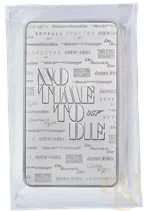 10 Unzen Silberbarren The Royal Mint - James Bond 007 - No Time To Die