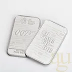 31,1g Silberbarren The Royal Mint - James Bond 007 - No Time To Die