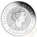 1 Kilogramm Silbermünze Australien Kookaburra 2021