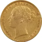 1 Pfund Goldmünze Sovereign Victoria Jugend