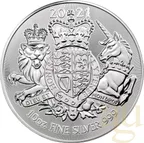 10 Unzen Silbermünze Großbritannien Royal Arms 2021