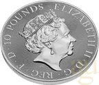 10 Unzen Silbermünze Großbritannien Valiant 2021
