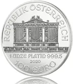 1 Unze Platinmünze Wiener Philharmoniker