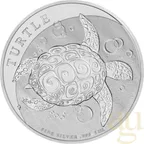 5 Unzen Silbermünze Niue Taku Schildkröte 2021
