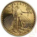 1/2 Unze Goldmünze American Eagle 2012 - polierte Platte