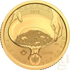 1 Unze Goldmünze Klondike Gold Rush - Panning for Gold 2021