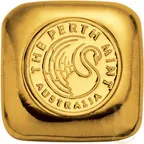 31,1 Gramm Goldbarren Perth Mint - Gussbarren