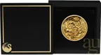 2 Unzen Goldmünze Australien Drache 2021 - High Relief - polierte Platte