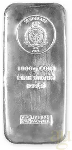 1 Kilogramm Silber Argor Heraeus Niue Münzbarren