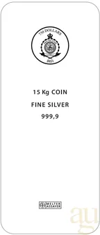 15 Kilogramm Silber Argor Heraeus Niue Münzbarren