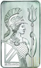 100 Unzen Silberbarren The Royal Mint - Britannia