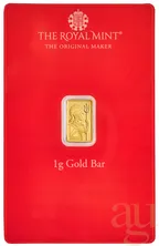 1 Gramm Goldbarren The Royal Mint - Henna