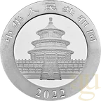 30 Gramm Platinmünze China Panda 2022