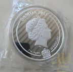 5 Unzen Silbermünze Samoa Aztekenkalender 2021 prooflike